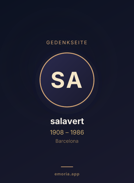 Gedenkportrait von salavert