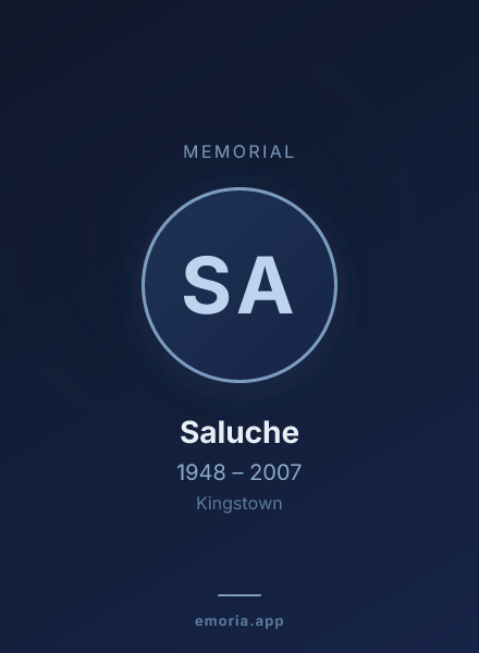 Memorial portrait of Saluche