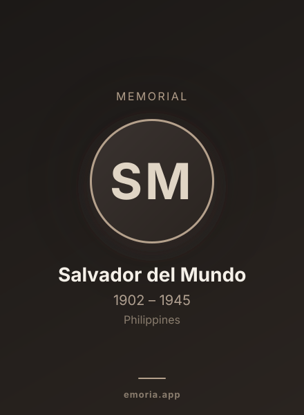 Memorial portrait of Salvador del Mundo