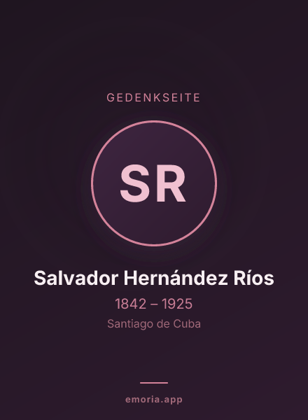 Gedenkportrait von Salvador Hernández Ríos