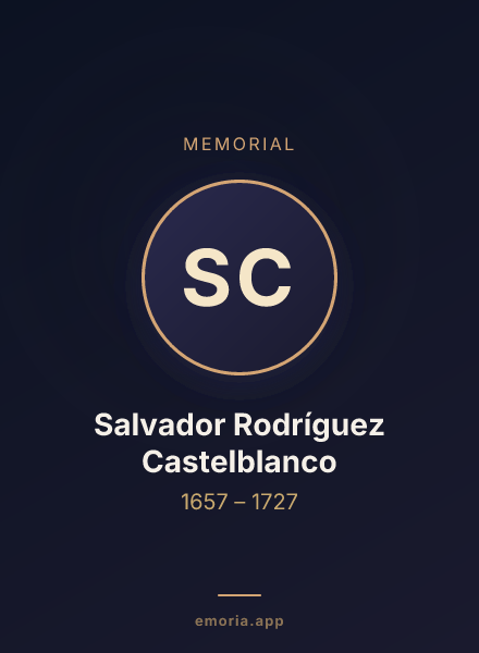Memorial portrait of Salvador Rodríguez Castelblanco