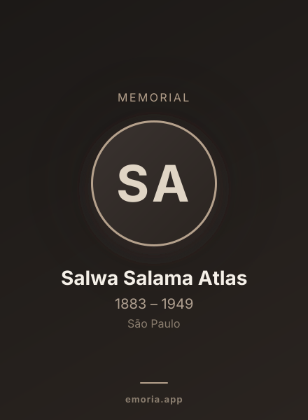 Memorial portrait of Salwa Salama Atlas