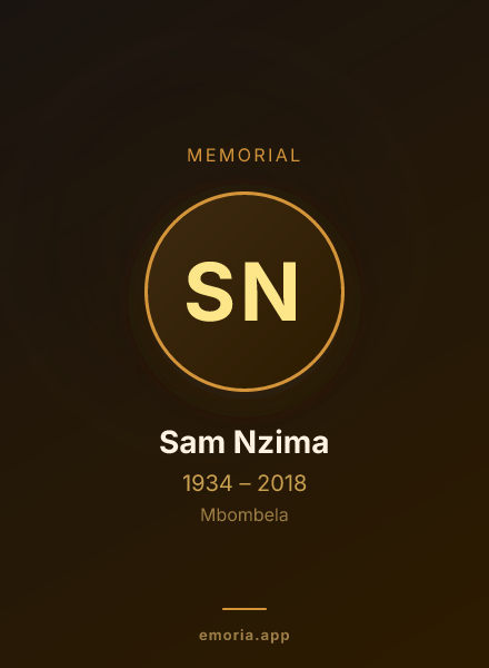 Memorial portrait of Sam Nzima