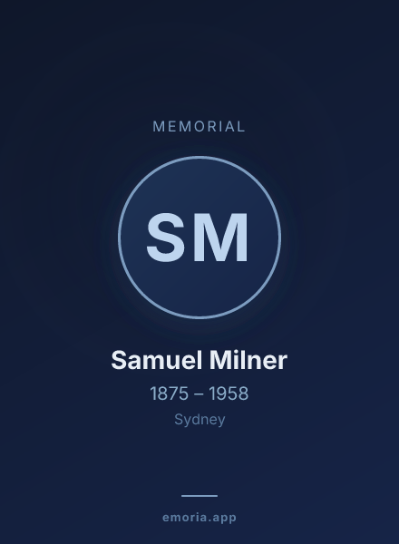 Memorial portrait of Samuel Milner