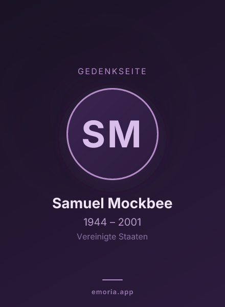 Gedenkportrait von Samuel Mockbee