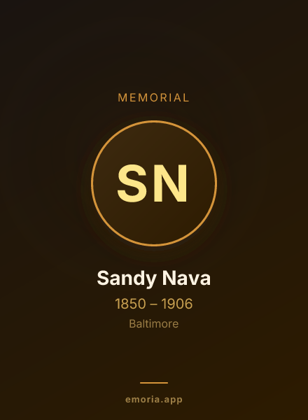 Memorial portrait of Sandy Nava
