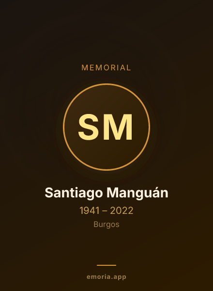Memorial portrait of Santiago Manguán