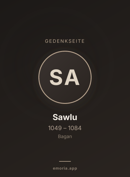 Gedenkportrait von Sawlu