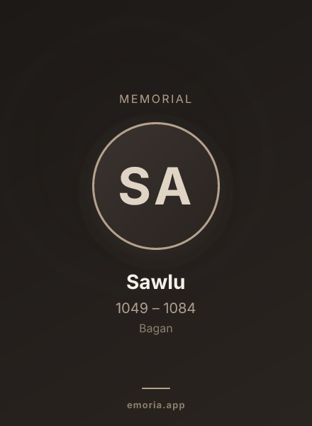 Memorial portrait of Sawlu