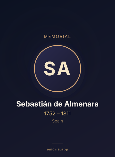 Memorial portrait of Sebastián de Almenara