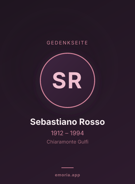 Gedenkportrait von Sebastiano Rosso