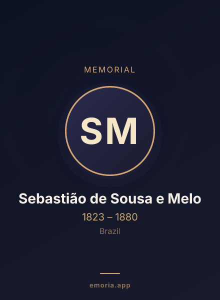 Memorial portrait of Sebastião de Sousa e Melo