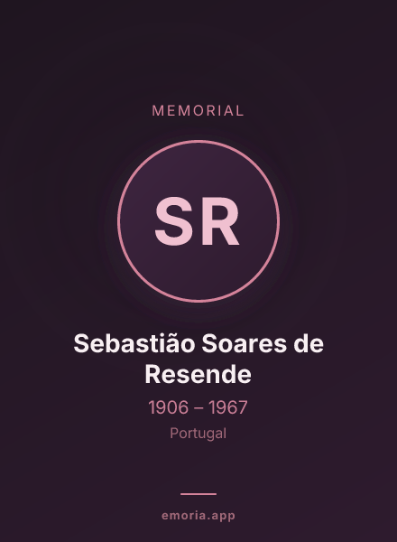 Memorial portrait of Sebastião Soares de Resende