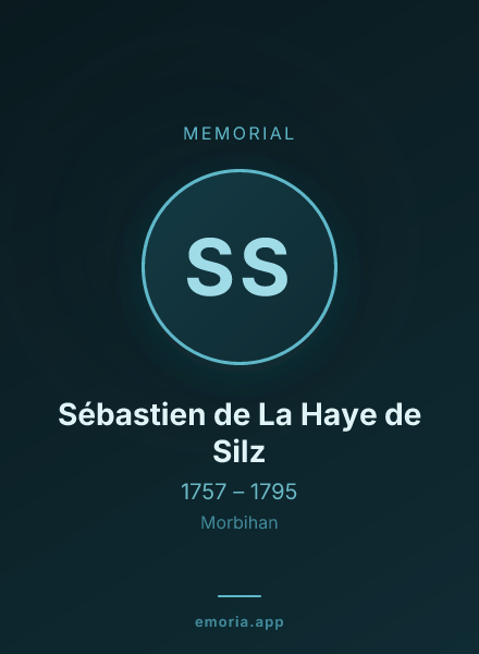 Memorial portrait of Sébastien de La Haye de Silz