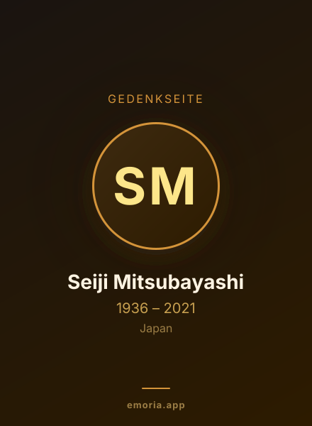 Gedenkportrait von Seiji Mitsubayashi