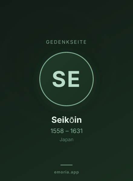 Gedenkportrait von Seikōin