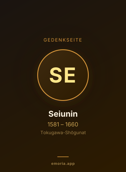 Gedenkportrait von Seiunin