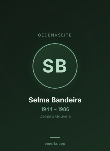 Gedenkportrait von Selma Bandeira