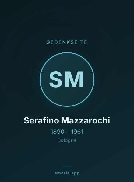 Gedenkportrait von Serafino Mazzarochi