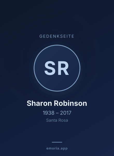 Gedenkportrait von Sharon Robinson