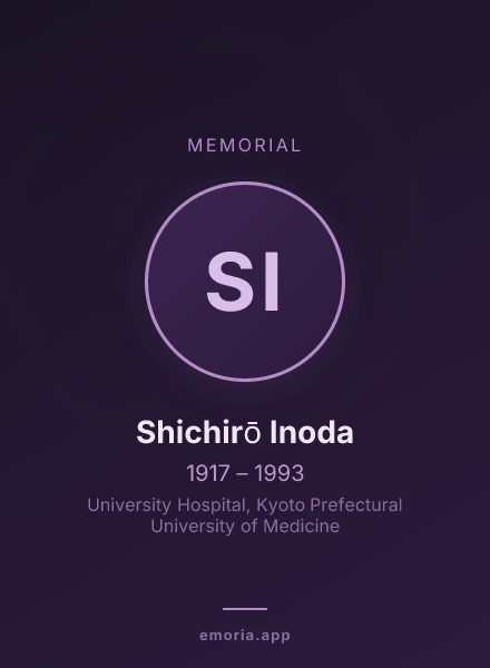 Memorial portrait of Shichirō Inoda