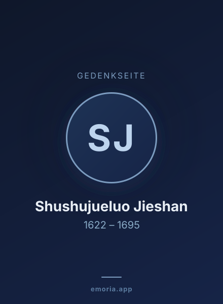 Gedenkportrait von Shushujueluo Jieshan