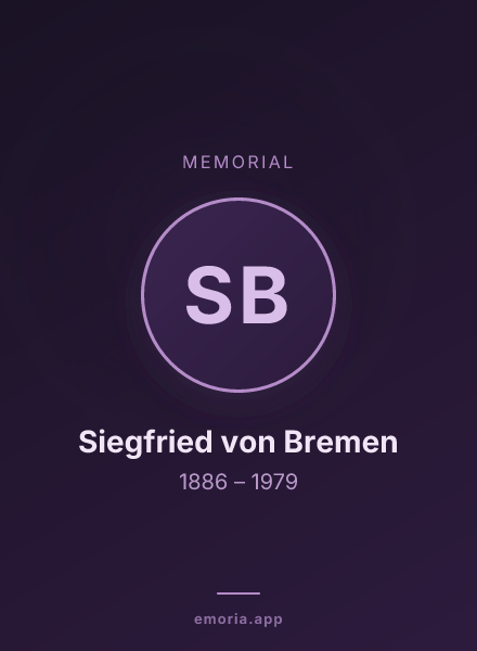 Memorial portrait of Siegfried von Bremen