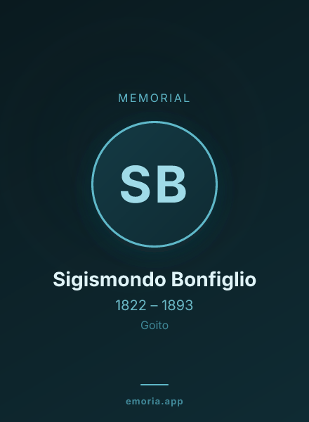 Memorial portrait of Sigismondo Bonfiglio