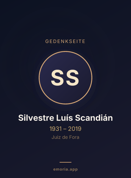 Gedenkportrait von Silvestre Luís Scandián
