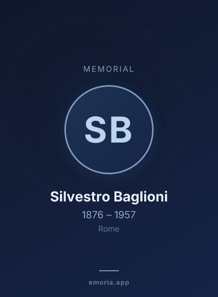 Memorial portrait of Silvestro Baglioni