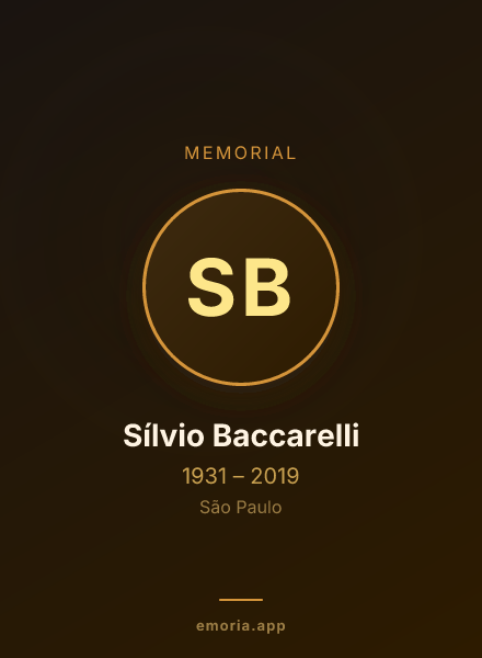 Memorial portrait of Sílvio Baccarelli