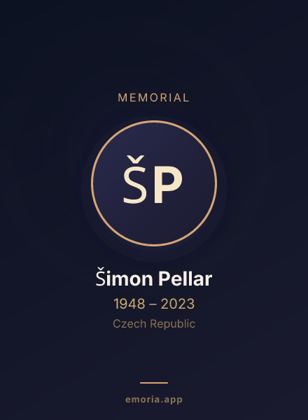 Memorial portrait of Šimon Pellar