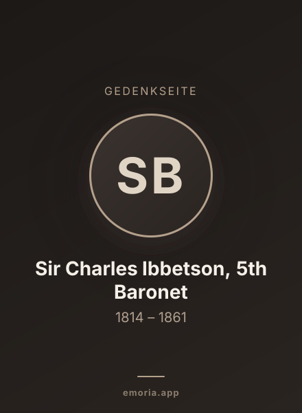 Gedenkportrait von Sir Charles Ibbetson, 5th Baronet