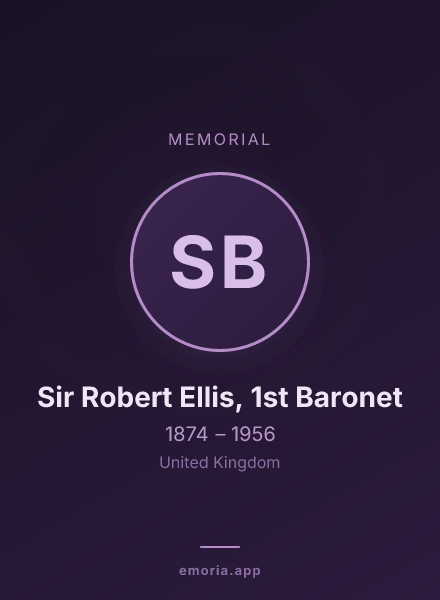 Memorial portrait of Sir Robert Ellis, 1st Baronet