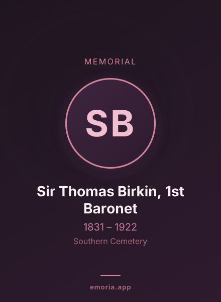 Memorial portrait of Sir Thomas Birkin, 1st Baronet