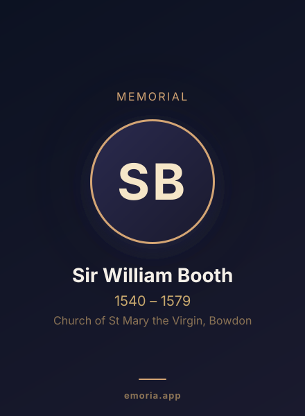 Memorial portrait of Sir William Booth