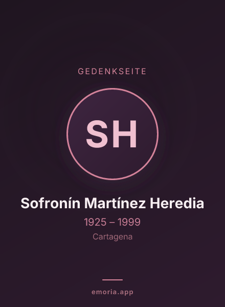 Gedenkportrait von Sofronín Martínez Heredia