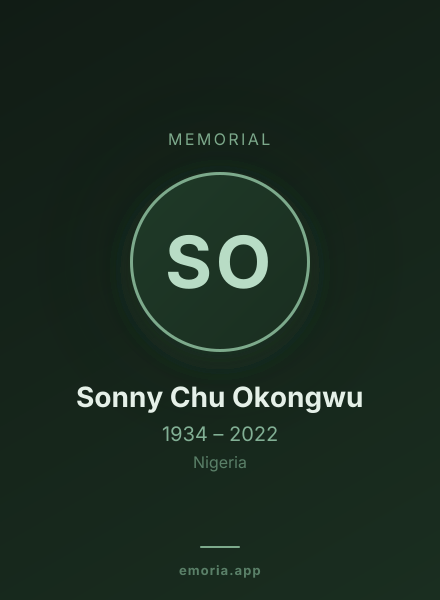 Memorial portrait of Sonny Chu Okongwu