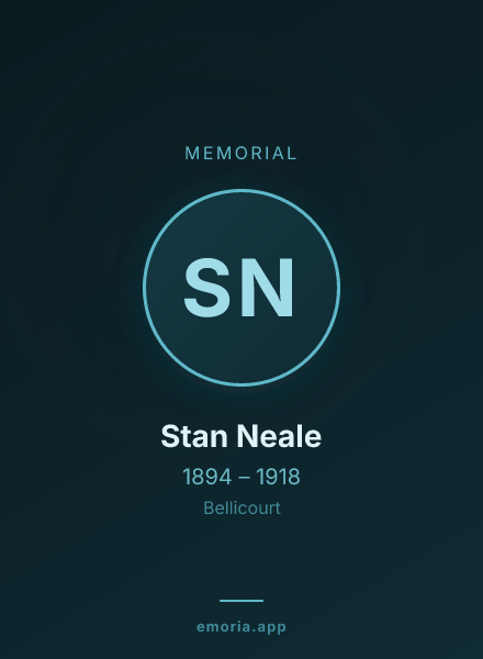 Memorial portrait of Stan Neale