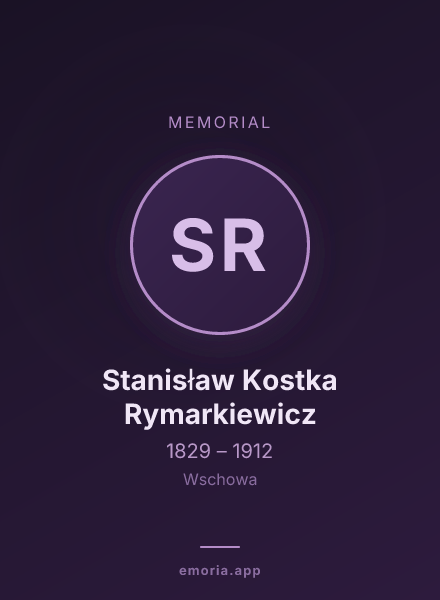 Memorial portrait of Stanisław Kostka Rymarkiewicz