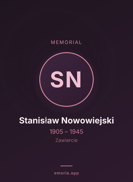 Memorial portrait of Stanisław Nowowiejski