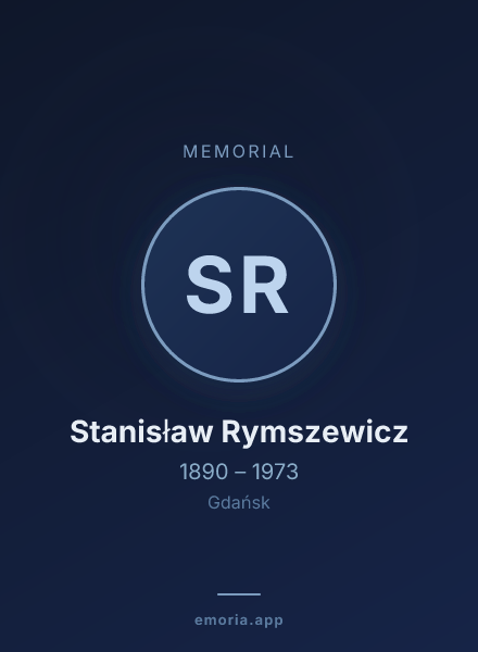 Memorial portrait of Stanisław Rymszewicz