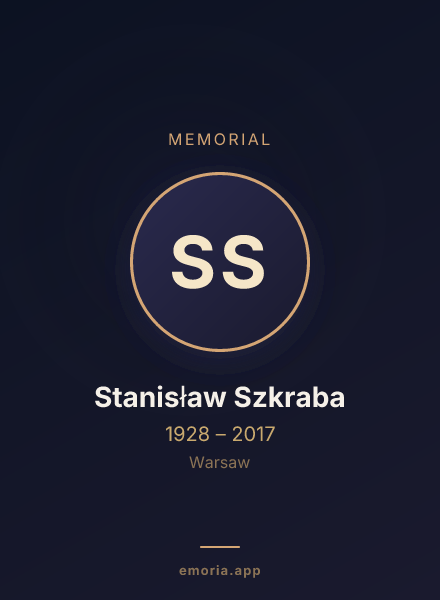 Memorial portrait of Stanisław Szkraba