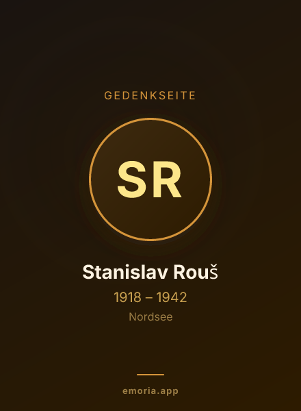 Gedenkportrait von Stanislav Rouš