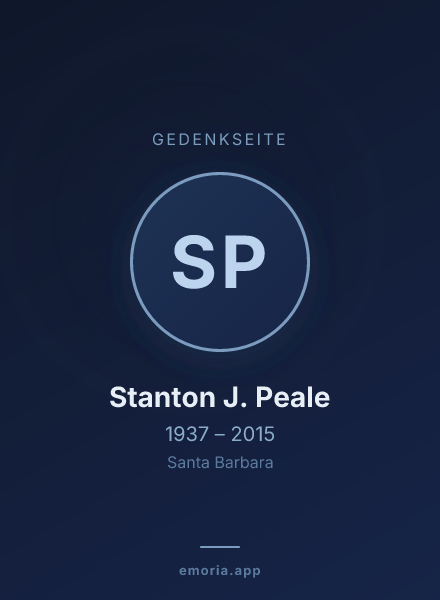 Gedenkportrait von Stanton J. Peale
