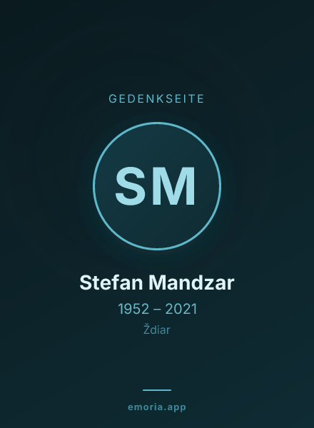 Gedenkportrait von Stefan Mandzar