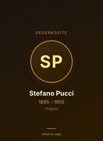 Gedenkportrait von Stefano Pucci