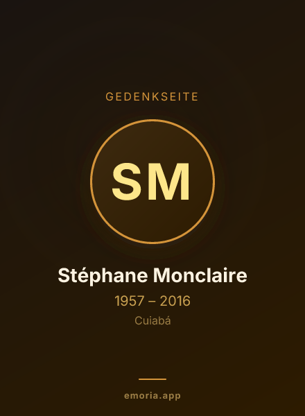 Gedenkportrait von Stéphane Monclaire