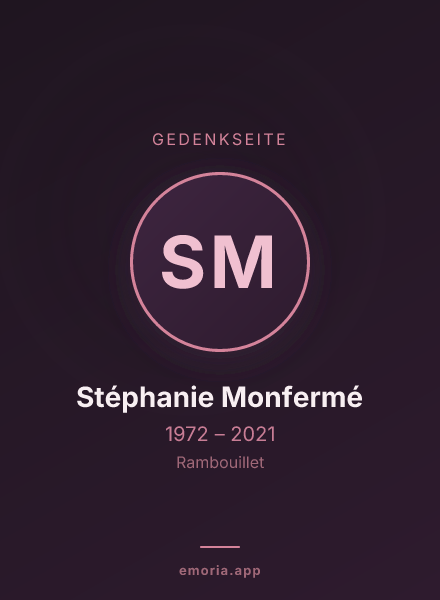 Gedenkportrait von Stéphanie Monfermé
