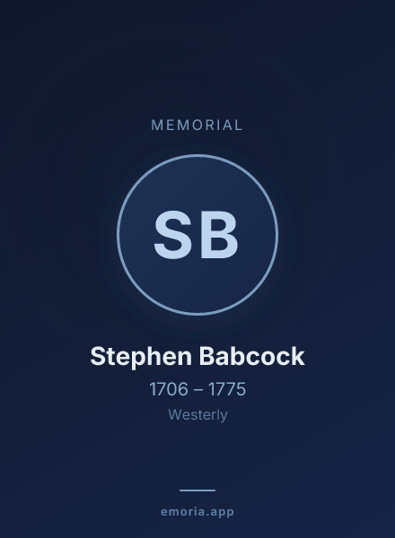 Memorial portrait of Stephen Babcock